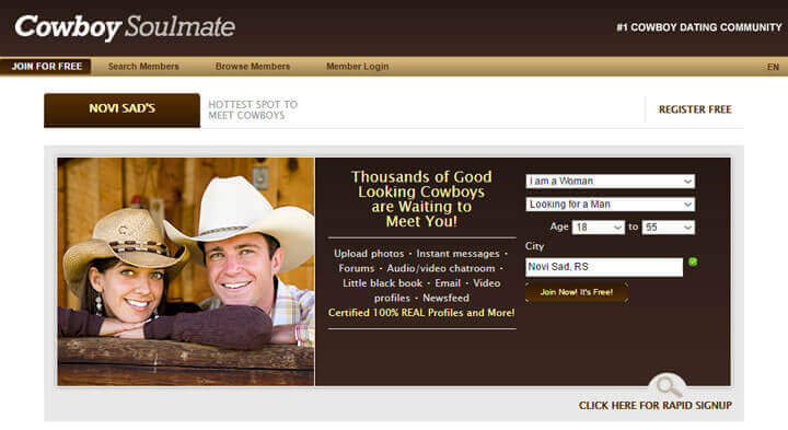 cowboy dating site)