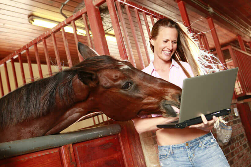 equestrian girl